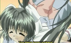 Chained Japanese hentai cutie pissing and humiliating