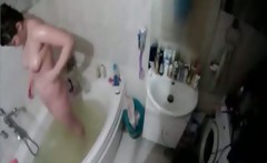My Mum unaware of hidden cam in bathroom
